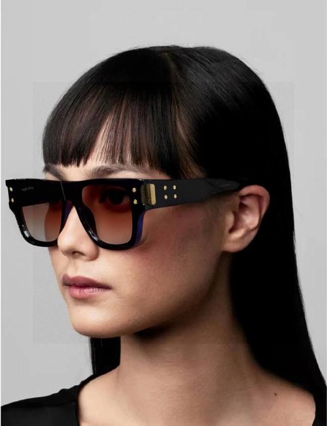 Dita New High-End European and American Style Square Frame Slimming Simple Sungl