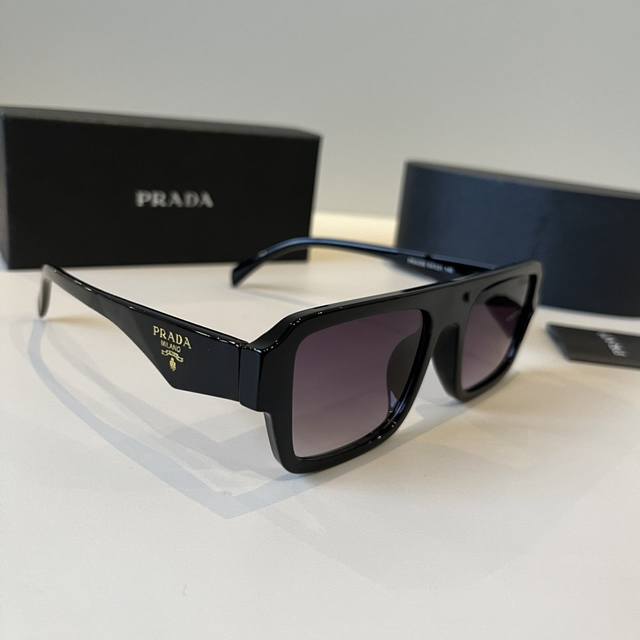 Prada high-end men's and women's sunglasses, sun protection and face-shaping gla