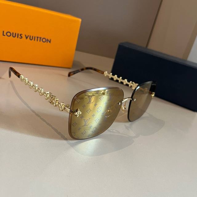 Louis Vuitton sunglasses, sunshades, high-fashion European and American style, D