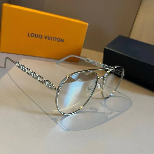 Louis Vuitton Rose Story Liu Yifei's Same Style Glasses New Style Aviator Sungla
