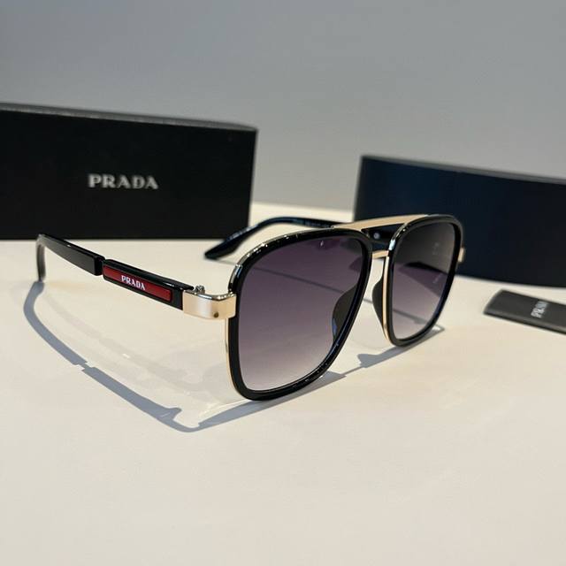 Prada's newest sunglasses, unisex style.