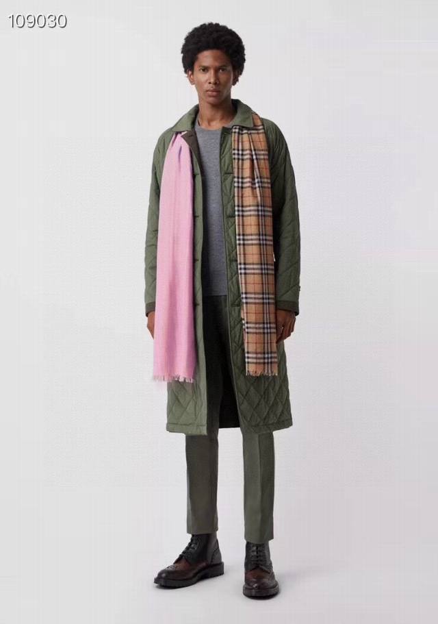 Burberry. Sakura Pink Burberry scarf, the hottest item this year! And today we'r