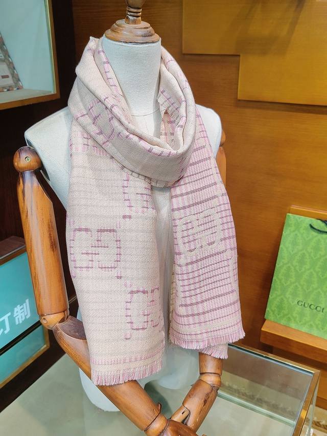 Gg Checkered Gold Thread Beige Original Custom Design, multiple pattern making p