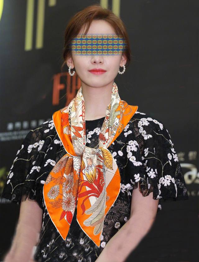 High-quality Hermes Exquisite Curved Edge Scarf [lips] A high-quality scarf that