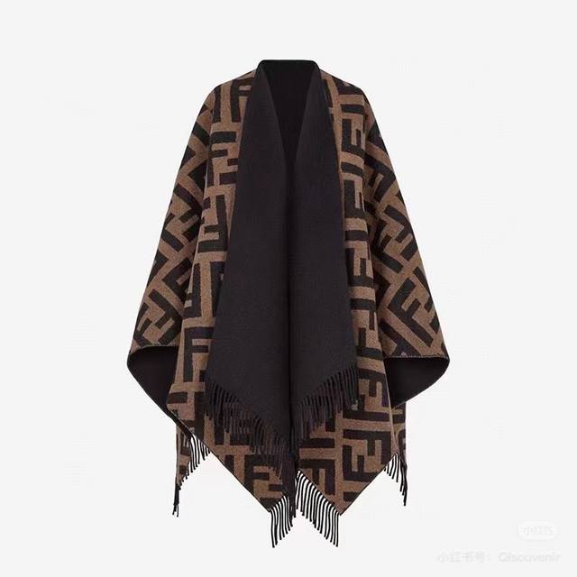 F Home. Ff Classic Pattern Wool and Cashmere Cape - A Major Release!! This Ff ca