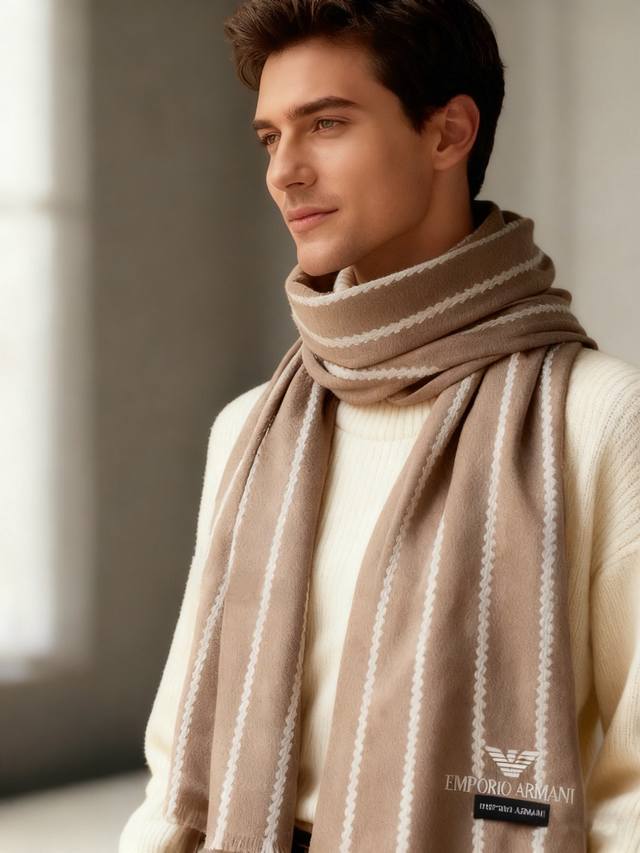 Armani shawl - buy while you can! Men's styles are very limited, only a few des