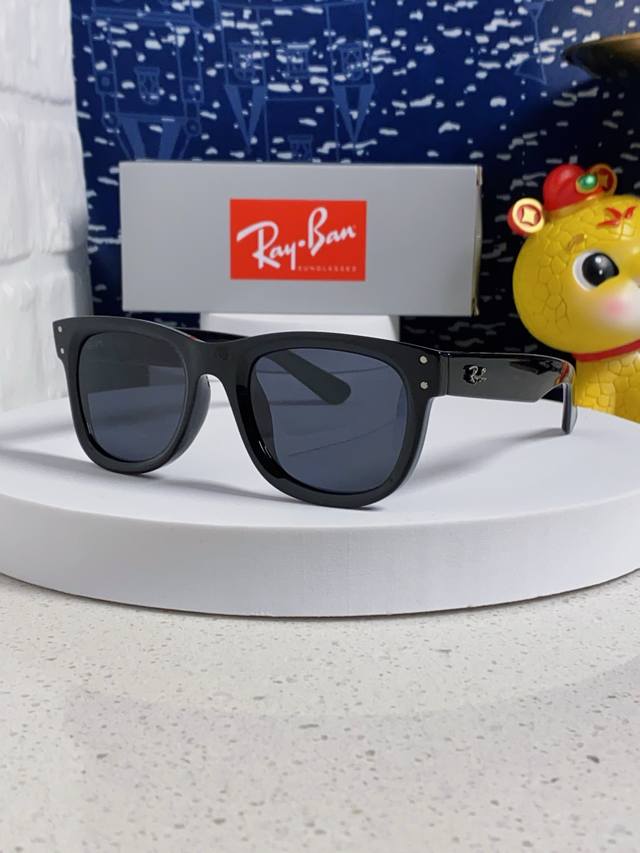 Rayban 2025 New Style Cheng Yi Same Style Reversible Lens Sunglasses Retro Unise