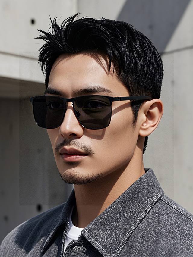 Armani 2025 New Style Versatile Metal Nylon Sunglasses, Oversized Frames Perfec