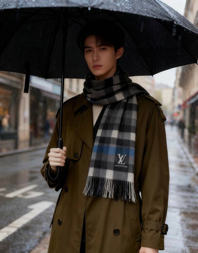 The new Louis Vuitton cashmere check pattern is absolutely gorgeous! So stylish