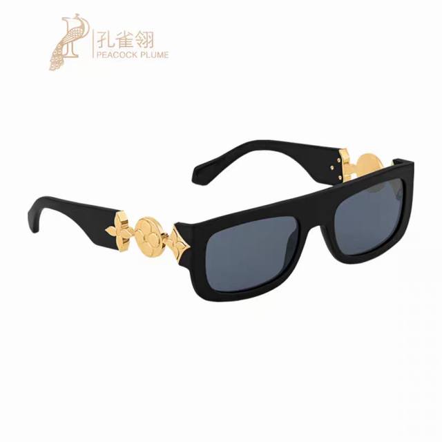 Louis Vuitton 2025 New Lv Sunglasses Men's and Women's Universal Square Frame An