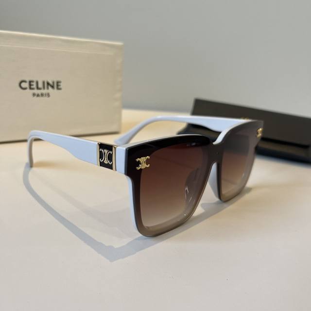 Celine women's sunglasses, highly three-dimensional, high-definition lenses, nov
