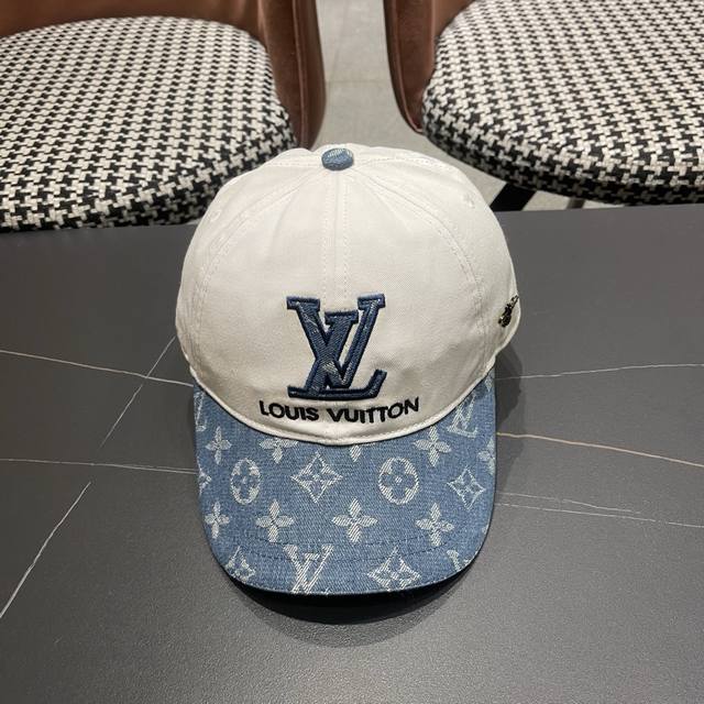 Lv Louis Vuitton Korean Style Street Fashion Baseball Cap Women's Sun Hat Versat