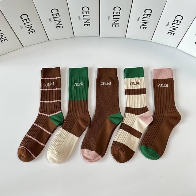 Special packaging from the official store! Celine's new double-needle embroidere