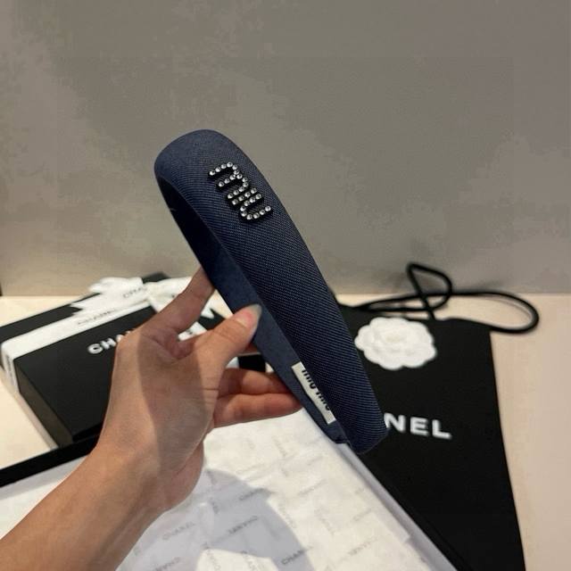 Miumiu Miu Miu headband DDD