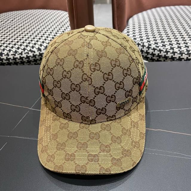 Gucci new style baseball cap, The North Face embroidery! 1:1 replica of the bout