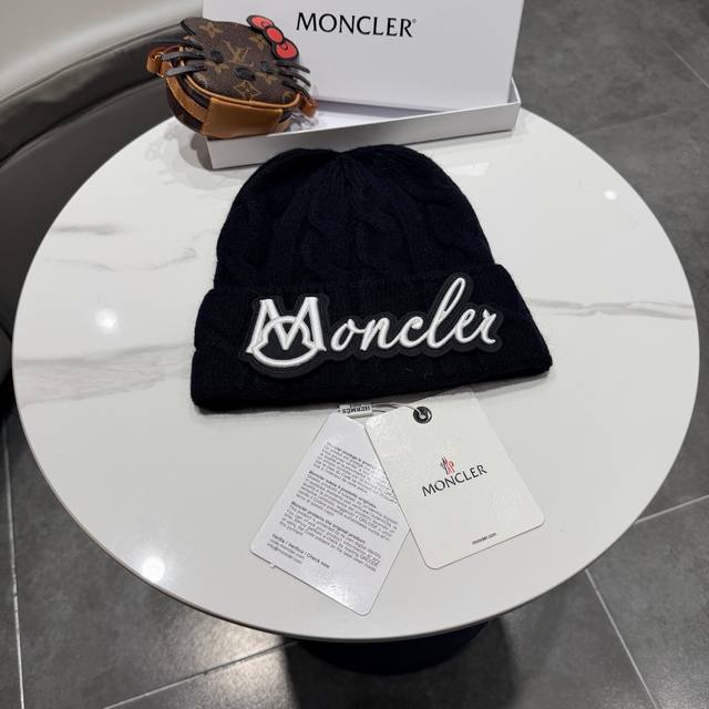 High-quality version!!! Moncler high-quality knitted rabbit and wool beanie A s