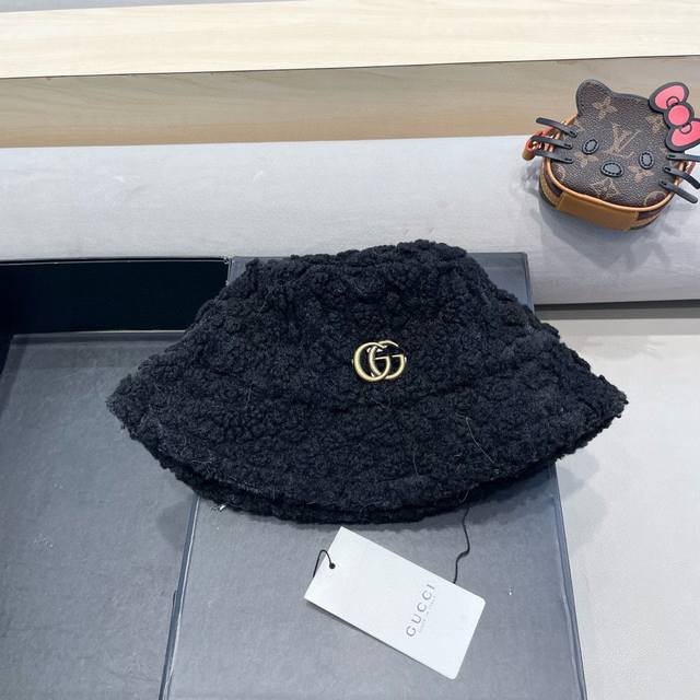 Gucci Women's Fisherman Hat, Autumn/Winter Korean Style, Large Head Circumferenc