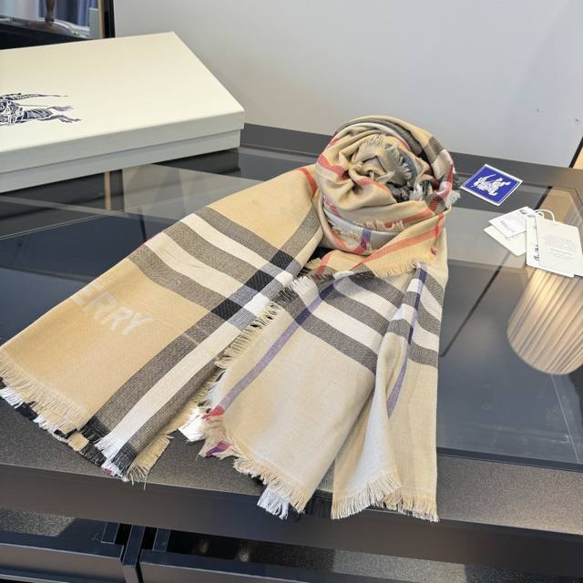 Cashmere Long Scarf - Burberry's top-tier official recommendation for export or