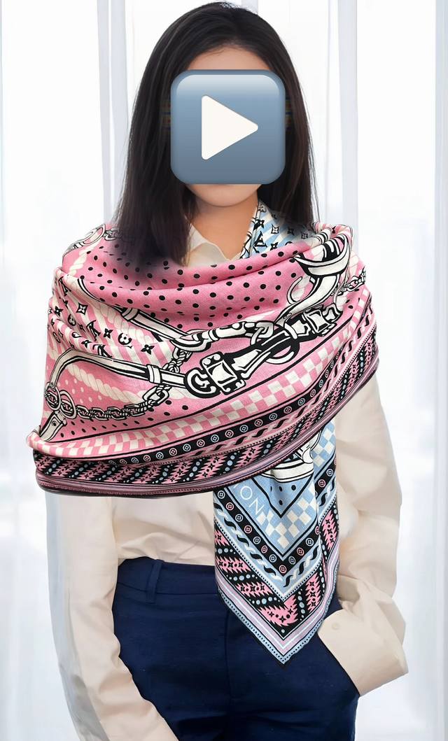 High-quality new arrival Lv Double-sided same color classic elegance~ The new s