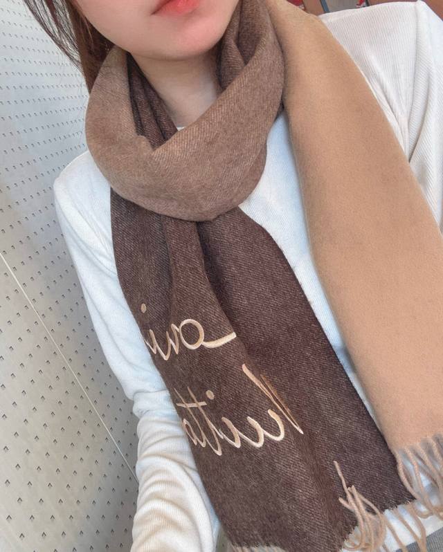Dalv's new gradient scarf, exquisite and gentle color scheme, super charming, u