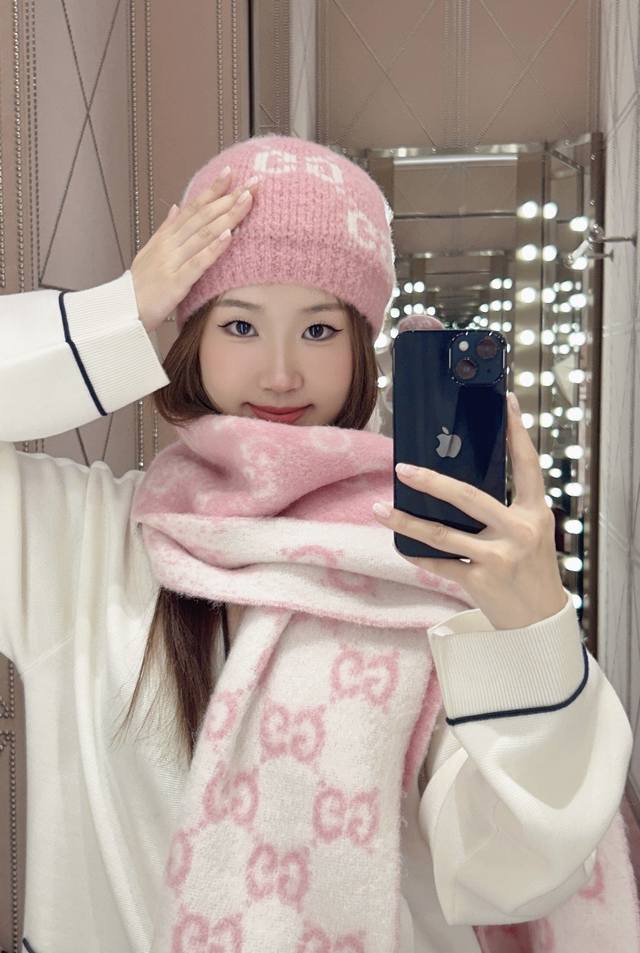 Gucci Gradient Scarf "A fresh interpretation of the brand's iconic pattern in th