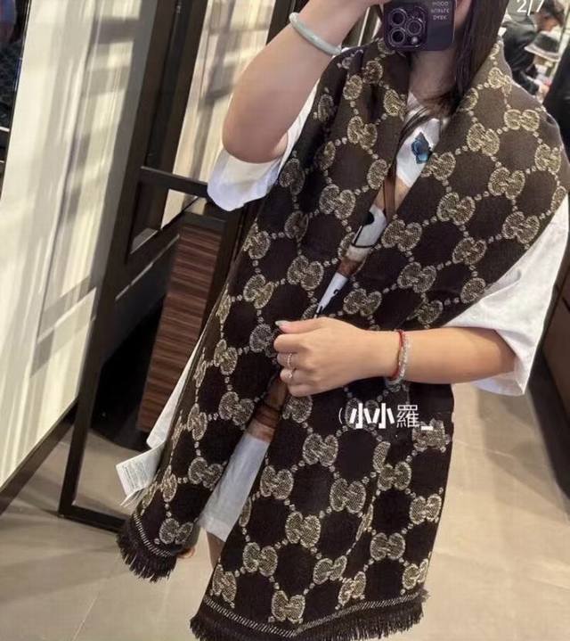 Buy a Gucci scarf and you won't cry this winter! This incredibly popular wool j