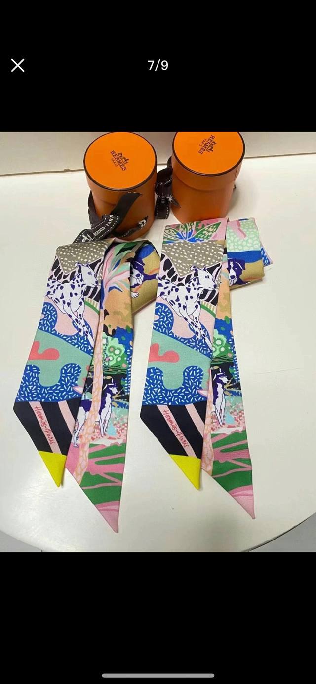 H's new silk scarf, Liberty City 100% heavyweight silk twill, Hermes headband, d