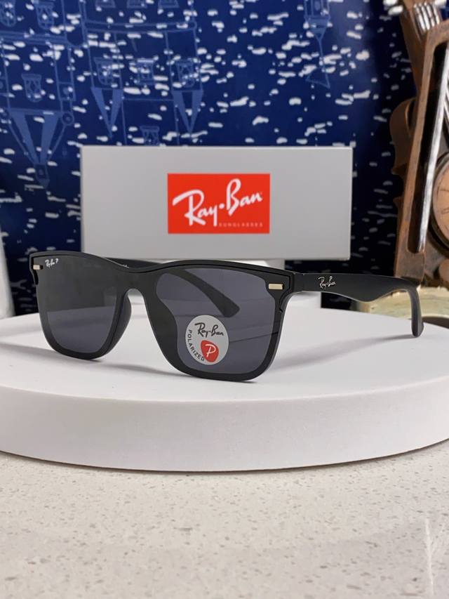 Rayban 2025 New Style Driving Sunglasses, Trendy Black Frame Retro Unisex Sungla