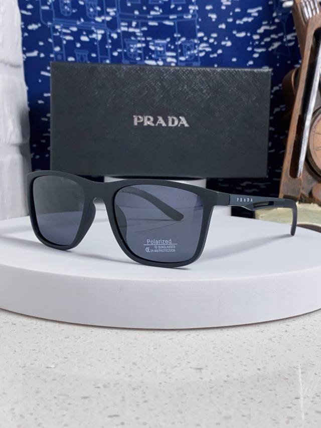 Prada 2025 New Trendy Marathon Polarized Colored Eco-friendly Anti-UV Men's and