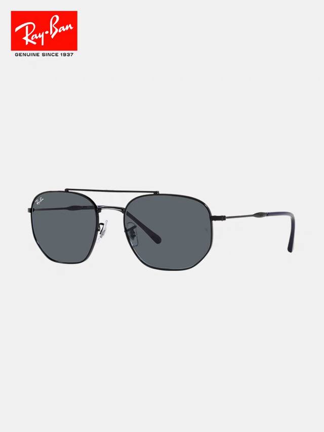 Rayban 2025 New Style Sunglasses, Metal Double Bridge Polygonal Style, Fashionab