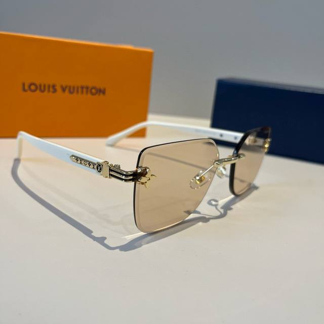 LV Louis Vuitton sunglasses, sunshades, high-fashion European and American style