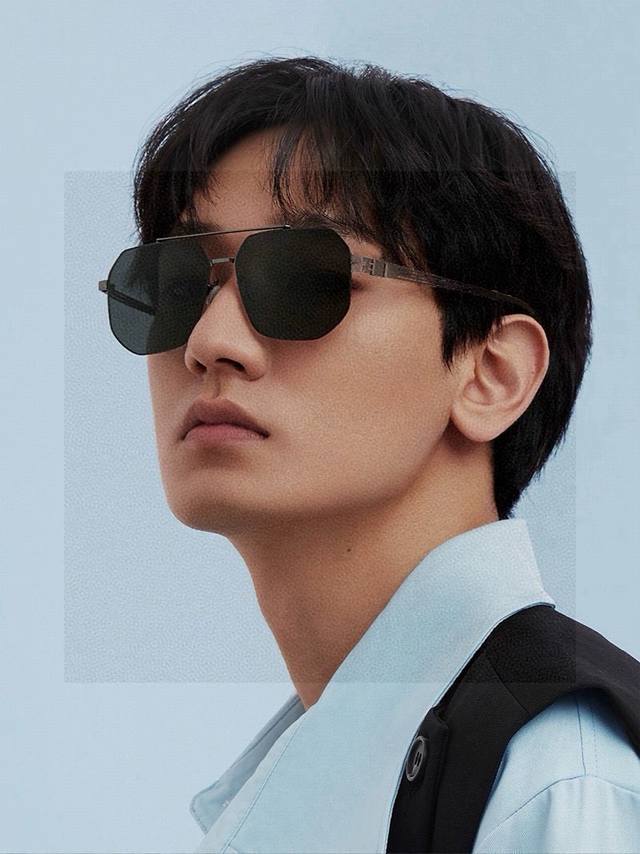 Gucci 2025 New Unisex Couple Sunglasses, Polygonal Sunglasses, IP Electroplating