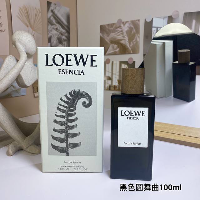 Department Store Quality Loewe Esencia Black Waltz Edp Woody Eau de Parfum 100ml