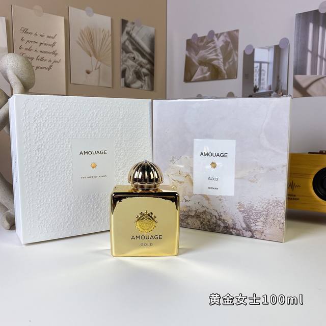 High-end quality Amouage Gold Woman 100ml Amouage Gold Woman, 1983 Brand: Amouag