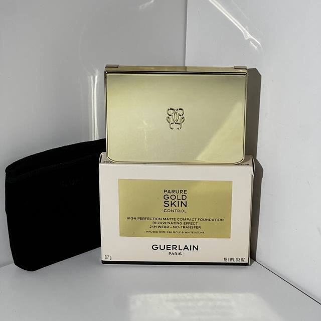 High-end quality Guerlain L'Or Radiance Powder Foundation 8.7G! Shades: 0N#, 1N