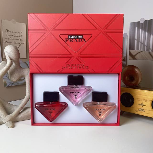 Prada Red Box Sample 3-Piece Set 30ml*3 DDD