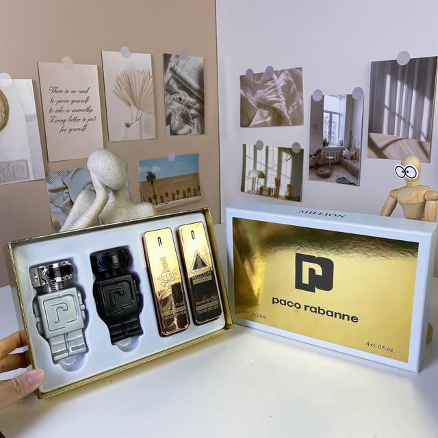 Paco Robot Million Men Sample Set 4-Piece Set 30ml x 4, with spray nozzle, inclu