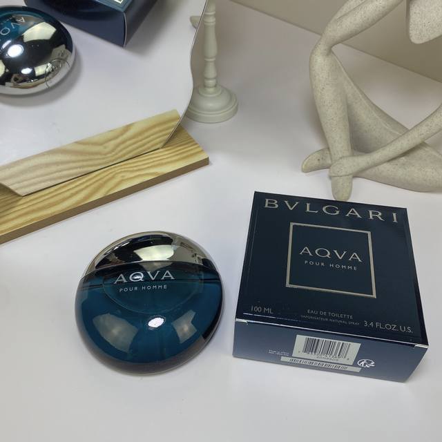 Department Store Quality Bvlgari Aquamarine Bleu Cologne for Men 100ml! Fresh Ma