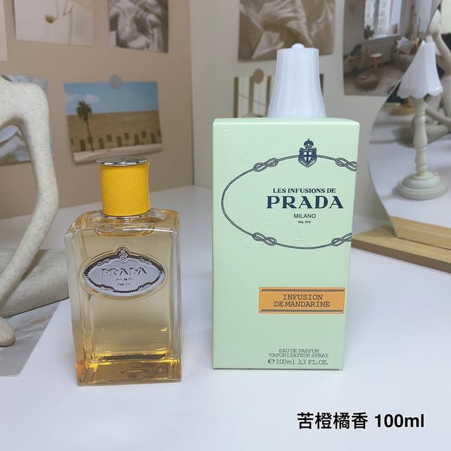 Department Store Quality Bitter Orange Eau de Parfum Edp Prada Les Infusion Mand