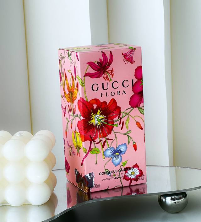 Original Quality "Gucci" Floral Dance, a vibrant gardenia fragrance Women's Fres