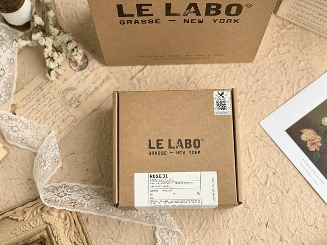 Original Quality Lelabo Rose 31 Perfume Lab Rose 31 Cumin Roasted Rose, the figh