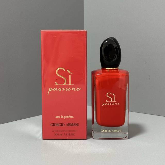 Original Quality Armani Si Passione Perfume 100ml Real Shot In Stock Amidst the