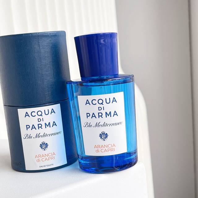 High-Quality Parma Capri Orange Eau de Toilette 75ml Freshly Cut Mandarin Orange