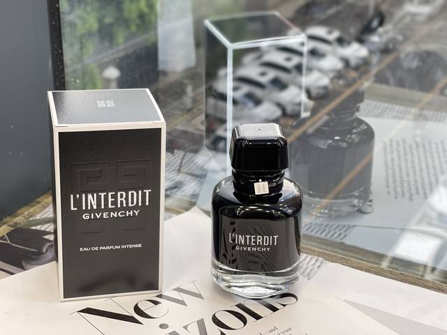 Department Store Quality Givenchy Black L'Interdit Eau de Parfum 80ml Givenchy B