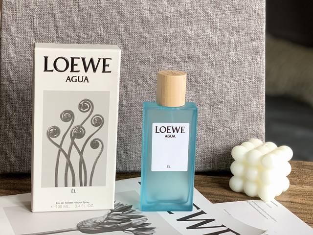 Department Store Quality Loewe Agua De Loewe El, 2009, New Rainbow Fragrance for