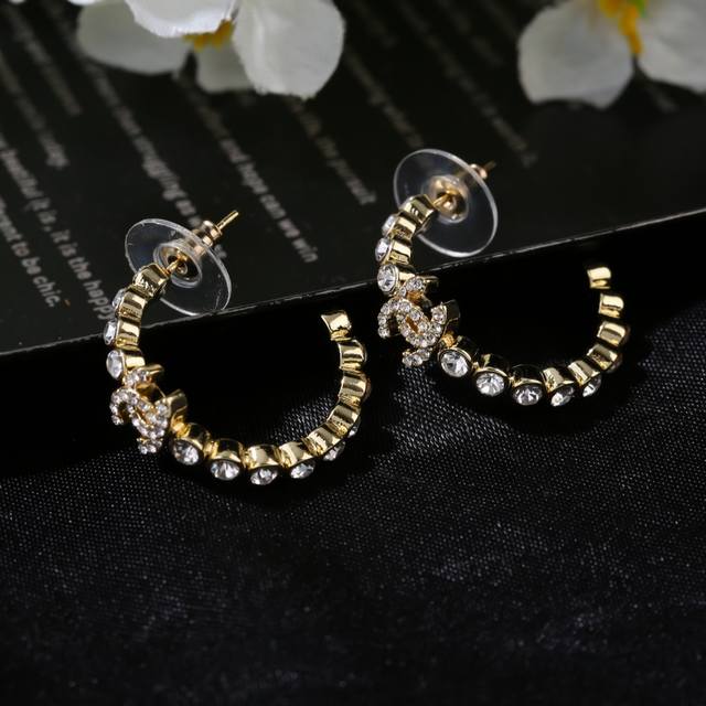 Chanel New Earrings Available Now at Boutiques - Double C Design, Exquisitely Cr