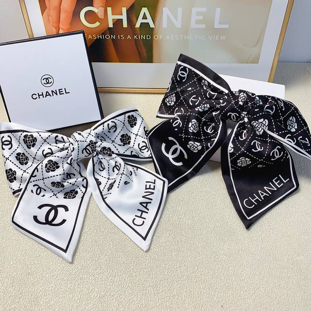 Chanel Mini Hair Clip Chanel Hair Clip New style bow spring clip, elegant and ve