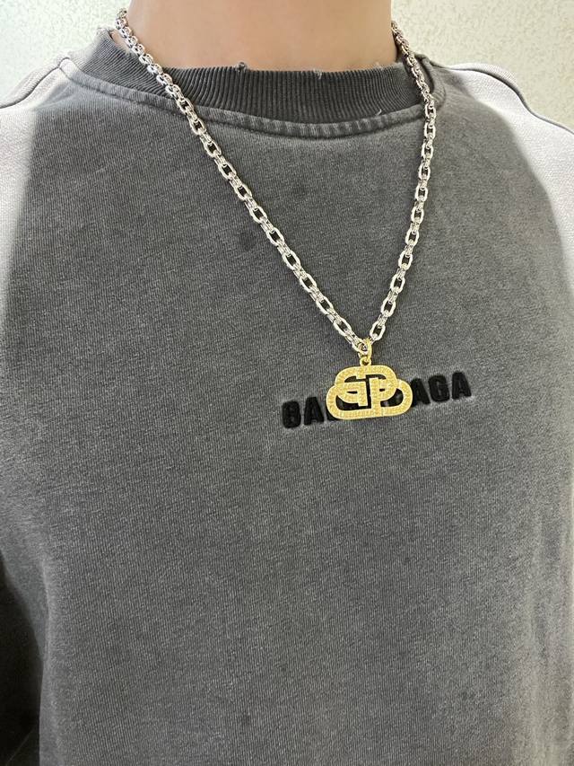 Original Balenciaga Necklace, New Arrival. Exquisite craftsmanship, identical t