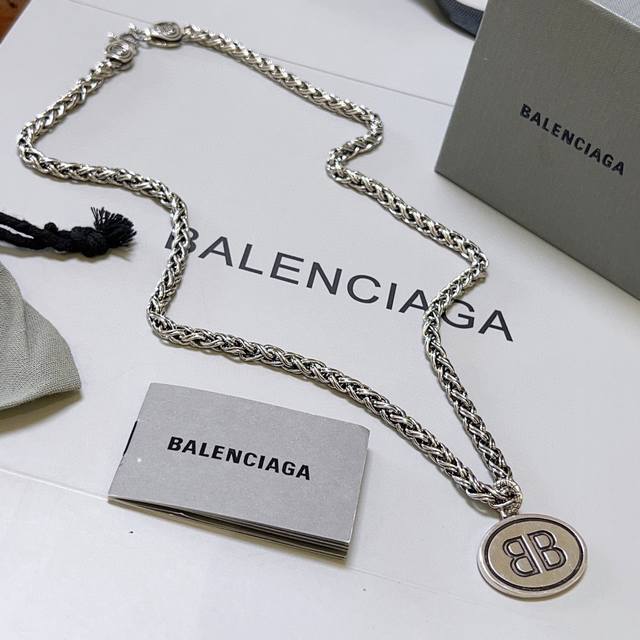 Original Balenciaga Necklace, New Arrival. Exquisite craftsmanship, identical t