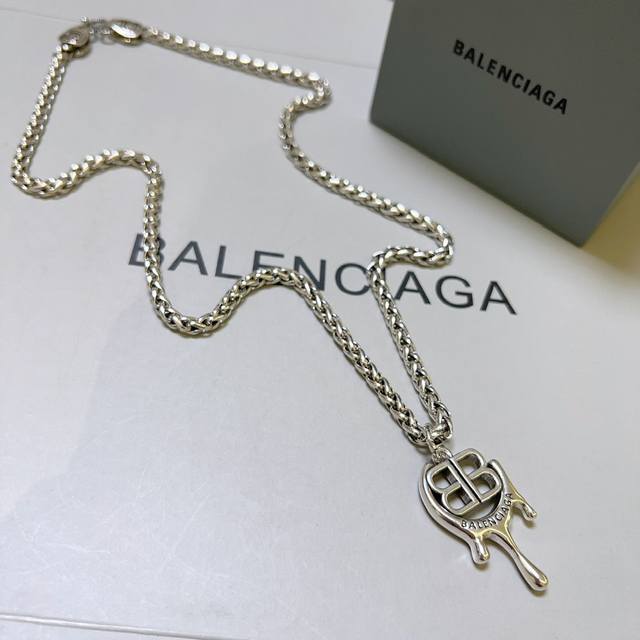 Original Balenciaga Necklace, New Arrival. Exquisite craftsmanship, identical t